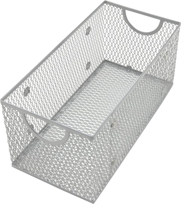 Multipurpose Wire Storage Basket for Shelves and Pantry