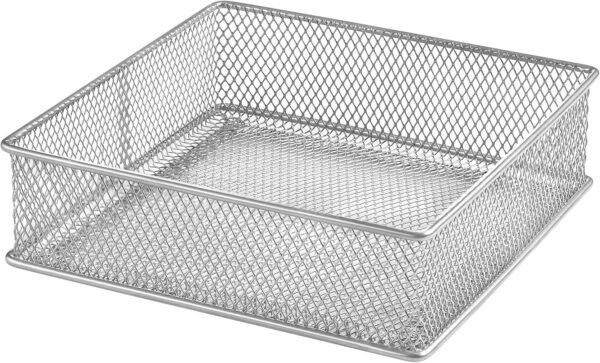Silver Mesh Drawer Organizer Baskets